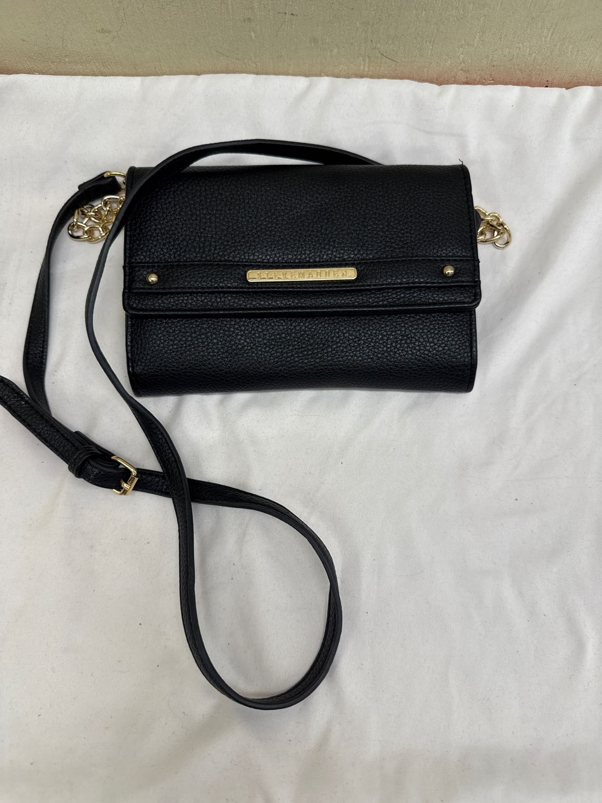 Steve Madden Black Purse Bag