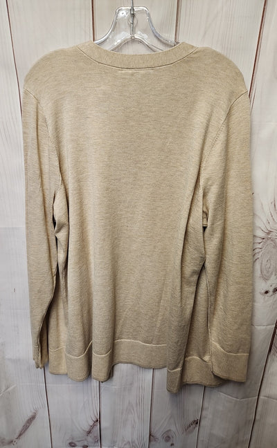 Lane Bryant Women's Size 18/20 Beige Cardigan