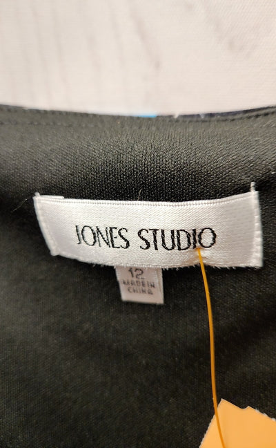 Jones Studio Women's Size 12 Blue & Green Dress