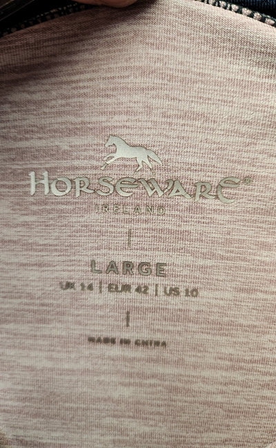 Horseware Women's Size L Purple Long Sleeve Top