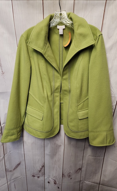 Chico's Women's Size 3 = US XL Green Jacket