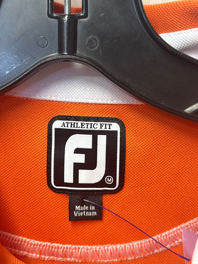 FJ Men's Size M Orange Shirt