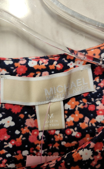 Michael Kors Women's Size M Pink & Blue Dress