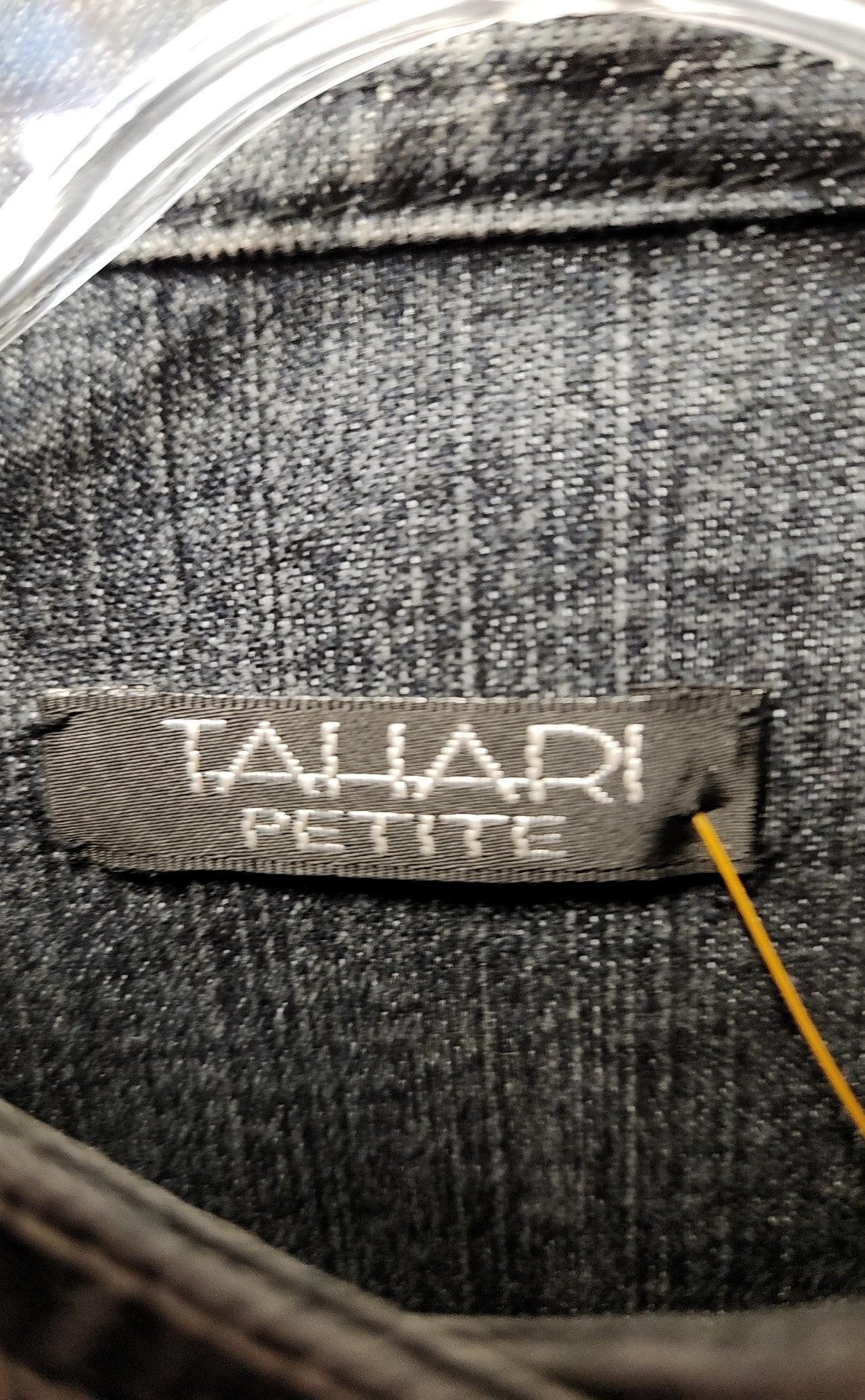 Tahari Women's Size S Petite Gray Jacket