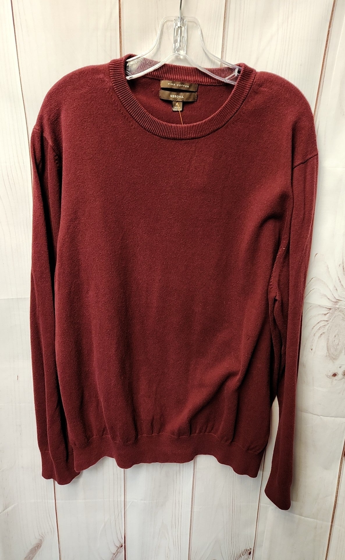 Merona Men's Size XL Red Sweater