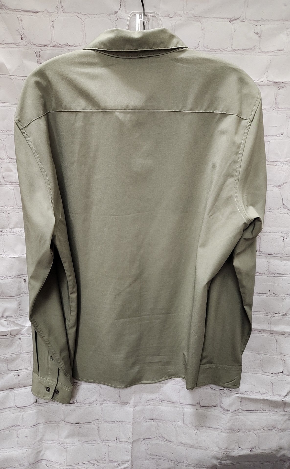 DKNY Men's Size M Green Shirt