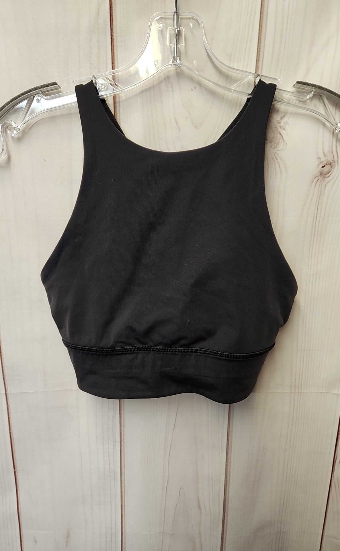 Lululemon Women's Size 6 Black Sports Bra