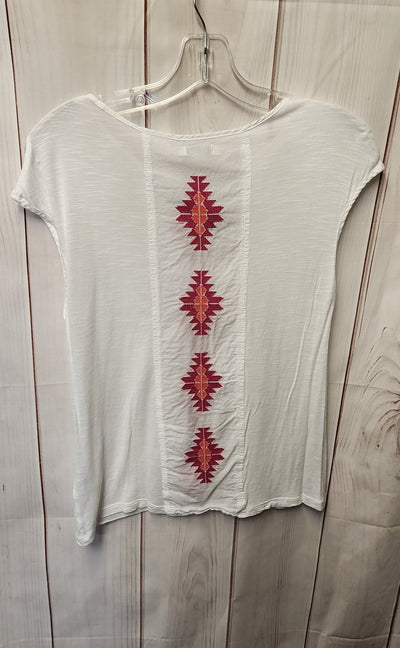 Hinge Women's Size XS White Sleeveless Top