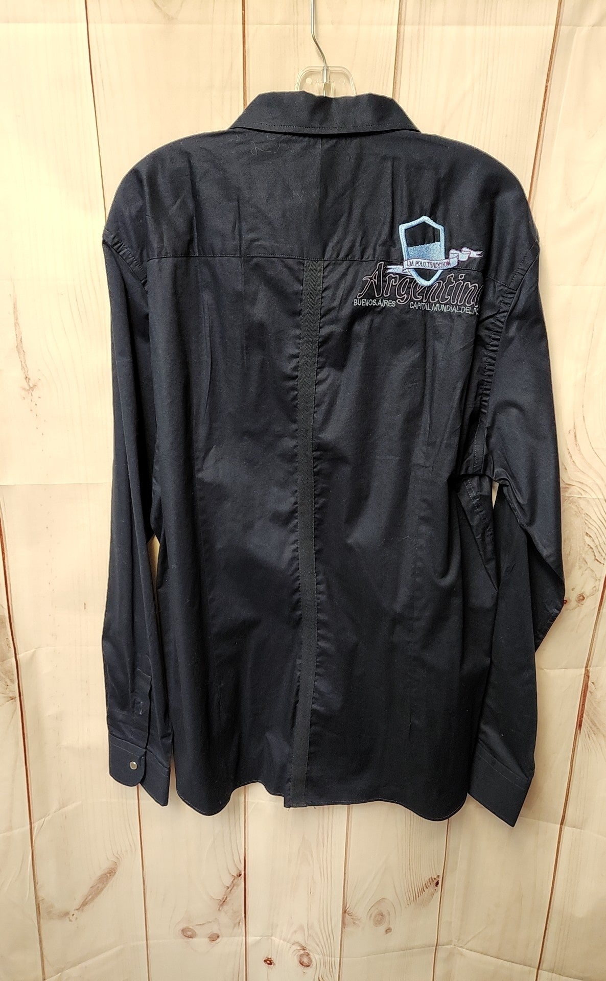 La Martina Buenos Aires Men's Size XXL Navy Shirt