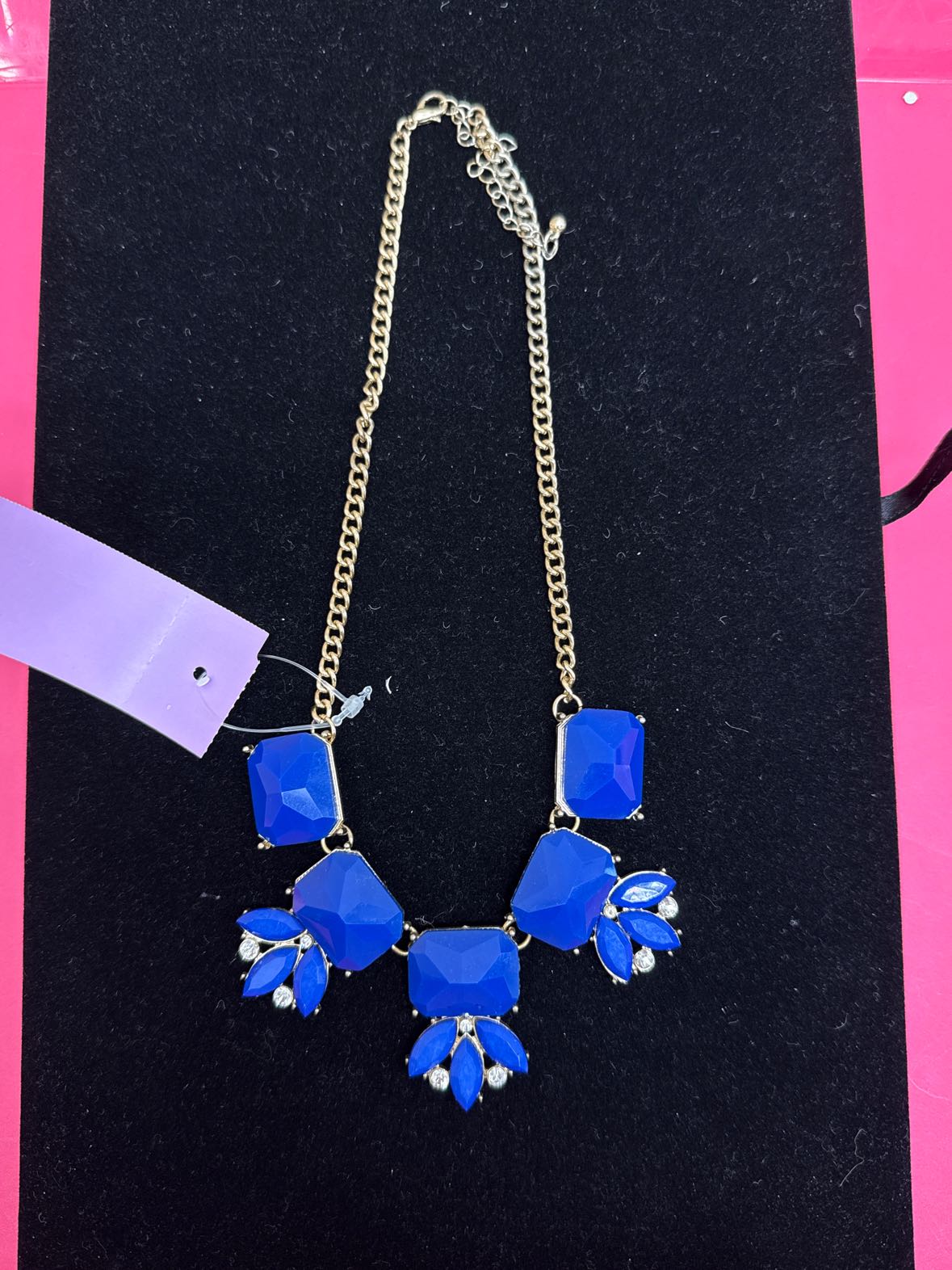 Blue Beaded Necklace