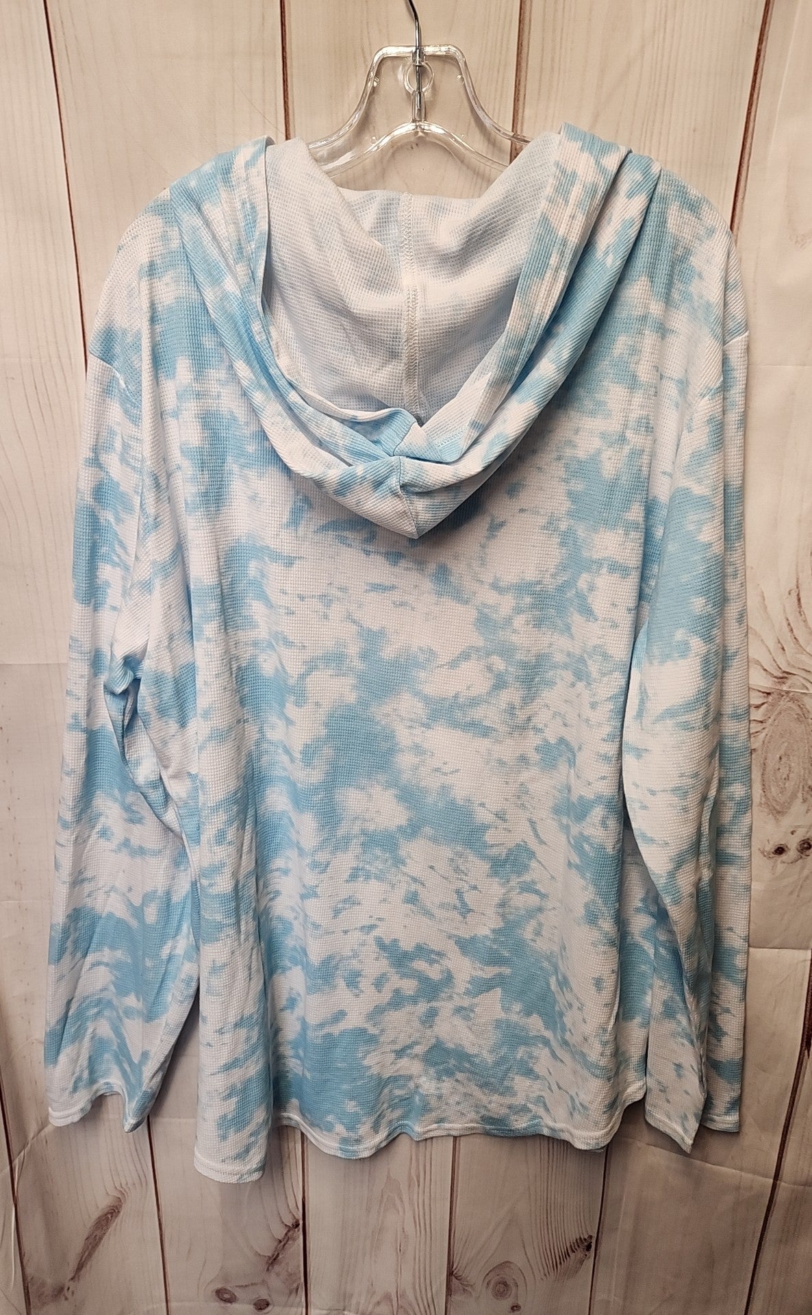 NWT Original Use Women's Size XXL Blue Long Sleeve Top