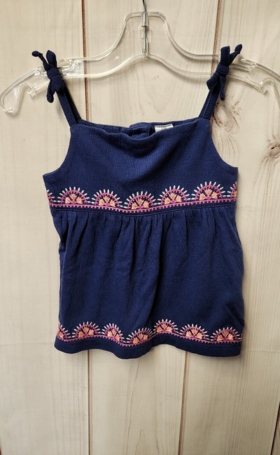 Carters Girl's Size 3 Navy Shirt
