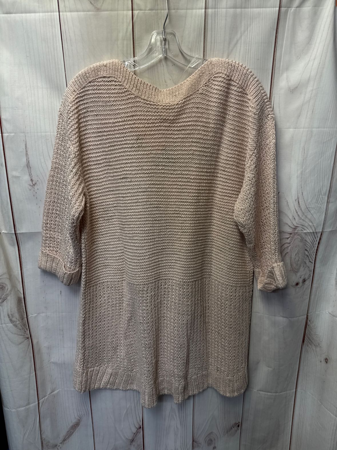 Chico's Women's Size 3 = XL Pink Sweater