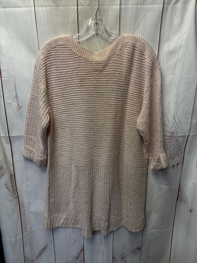 Chico's Women's Size 3 = XL Pink Sweater