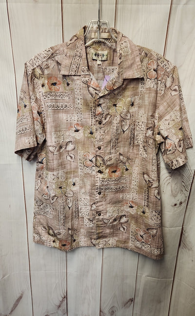 Campia Men's Size M Beige Shirt