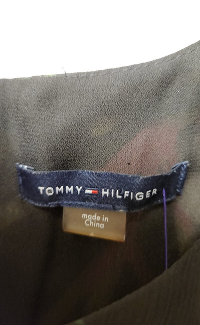 Tommy Hilfiger Women's Size 4 Black Floral Dress