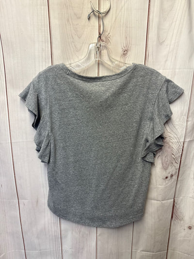 Loft Women's Size S Gray Short Sleeve Top