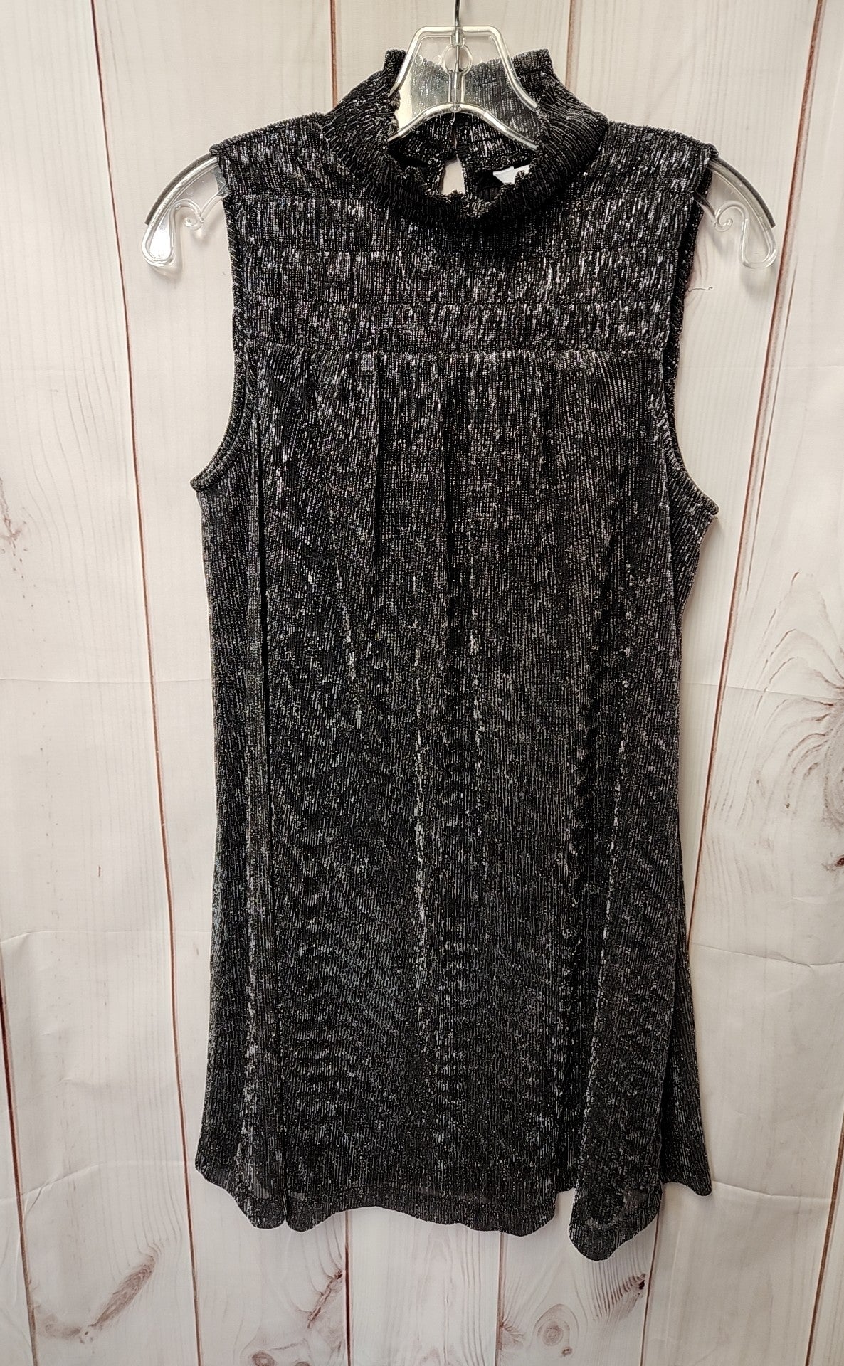 Nine West Women's Size S Black & Silver Dress