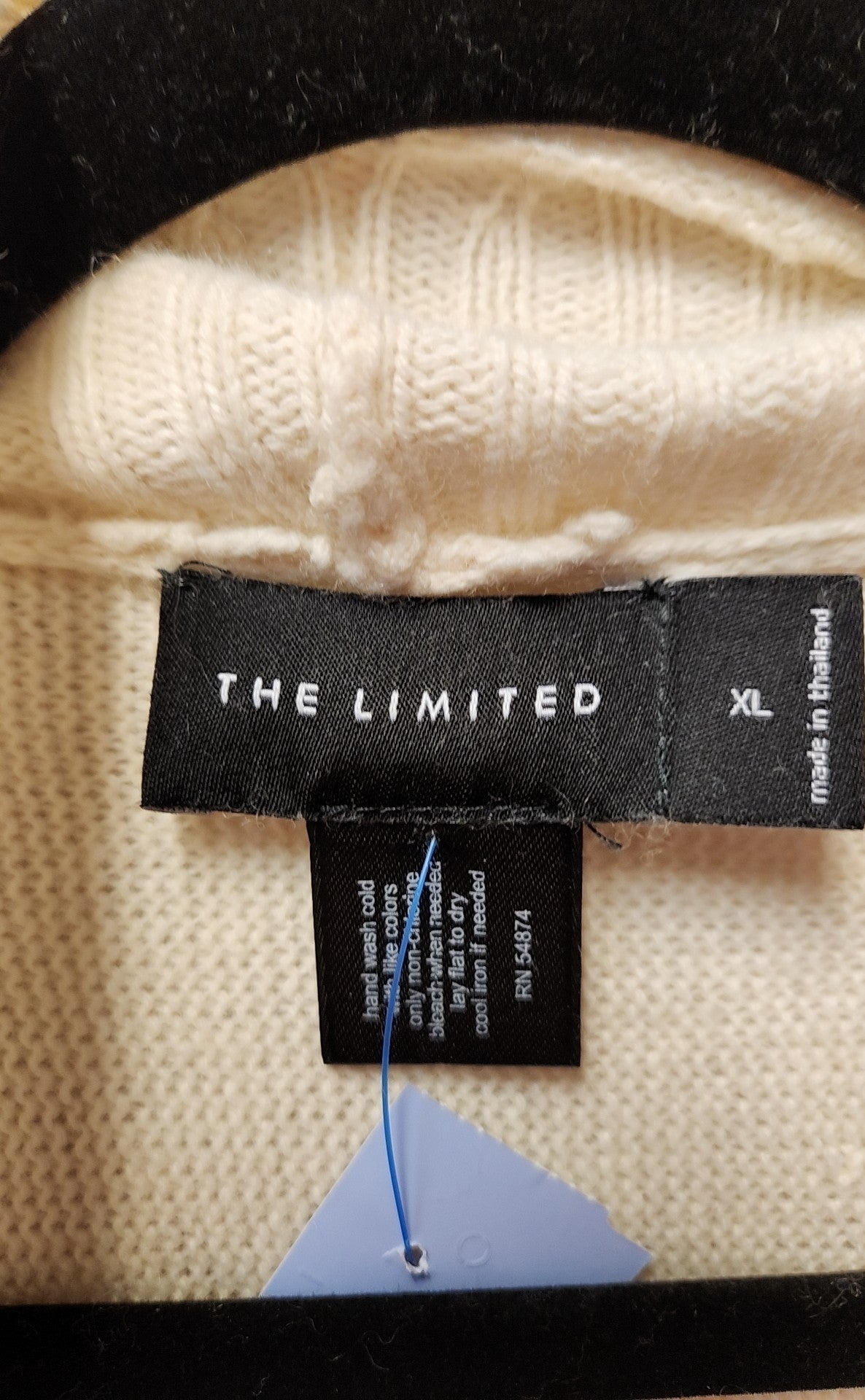 Limited Women's Size XL White Cardigan