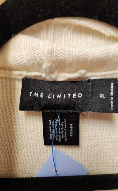 Limited Women's Size XL White Cardigan