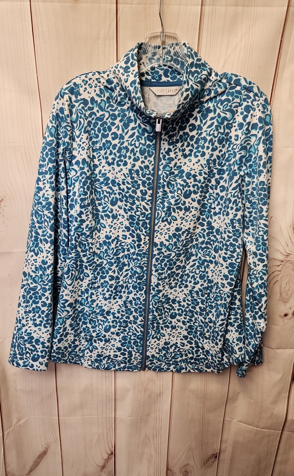 Sport Savvy Women's Size S Blue Jacket
