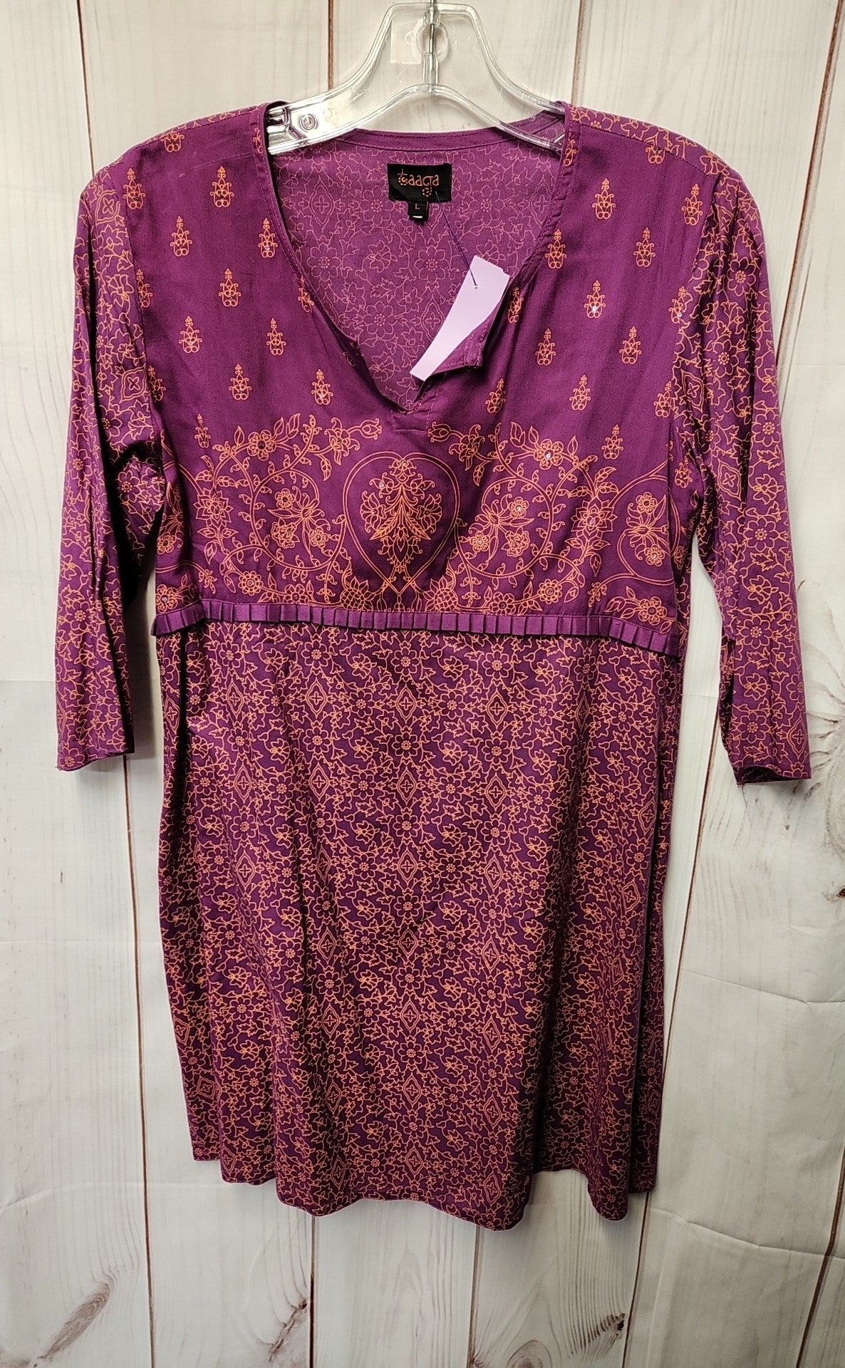 Taaga Women's Size L Purple Dress
