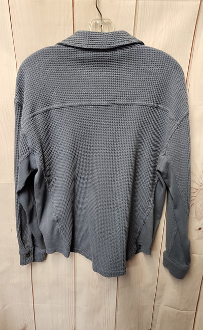 Sage+Stone Women's Size M Blue Long Sleeve Top