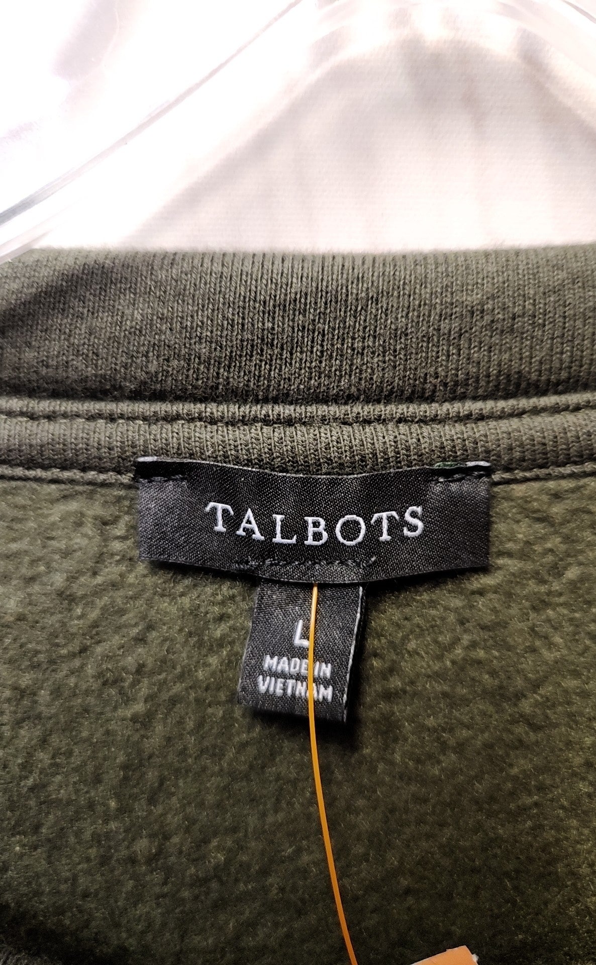 Talbots Women's Size L Olive Green Sweatshirt