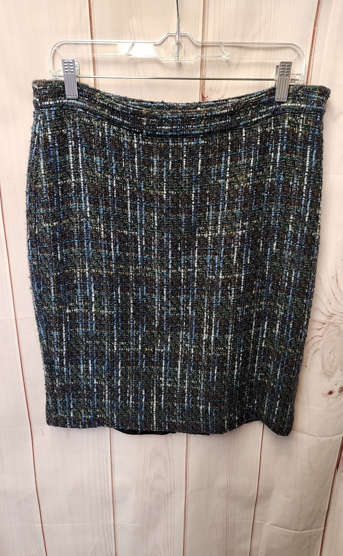 J Jill Women's Size 10 Teal Skirt