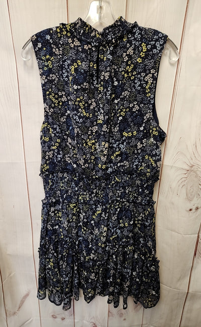 NWT 1. State Women's Size XL Navy Floral Dress