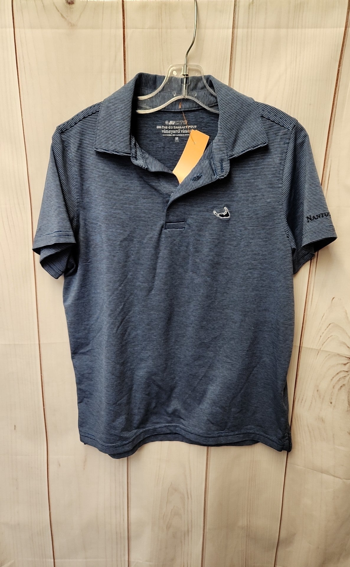 Vineyard Vines Boy's Size 12/14 Blue Shirt