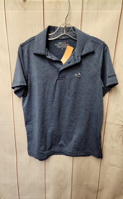 Vineyard Vines Boy's Size 12/14 Blue Shirt