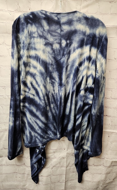 Chico's Women's Size 3 = US XL Blue Cardigan