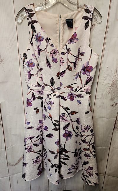 Gabby Skye Women's Size 8 Pink Floral Dress