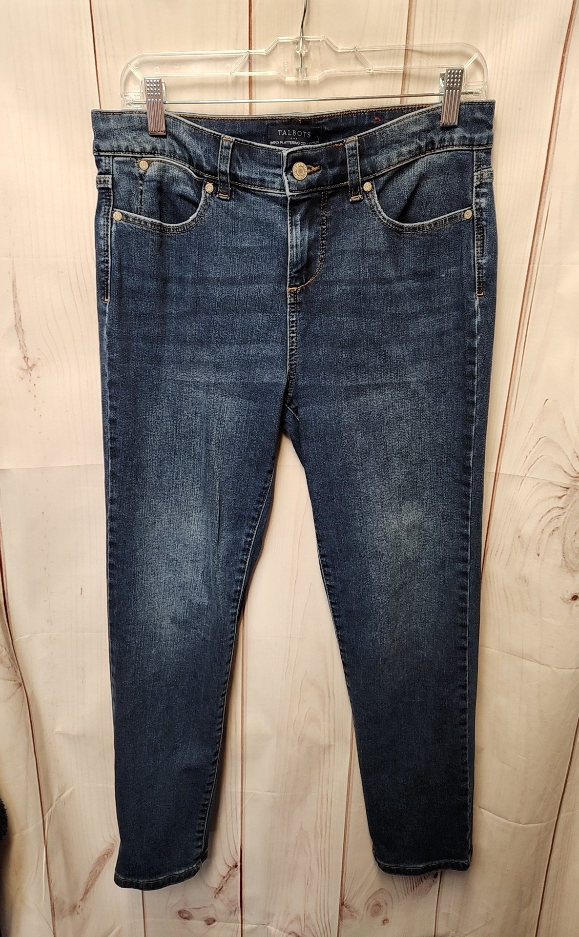 Talbots Women's Size 8 Petite Blue Jeans Ankle