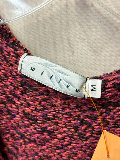 Willow Women's Size M Pink Cardigan