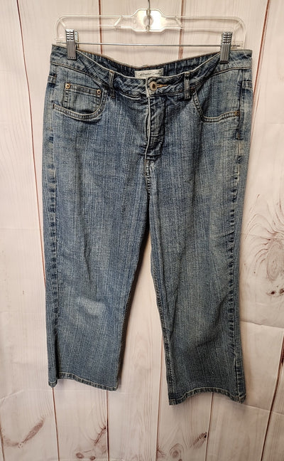 Coldwater Creek Women's Size 10 Petite Blue Capris