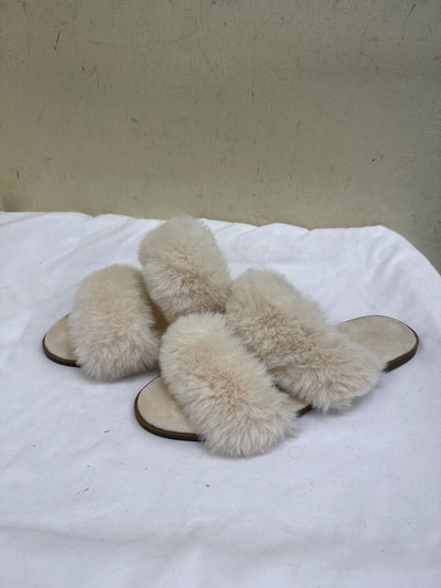 Loft Women's Size 7 White Sandals Shoes
