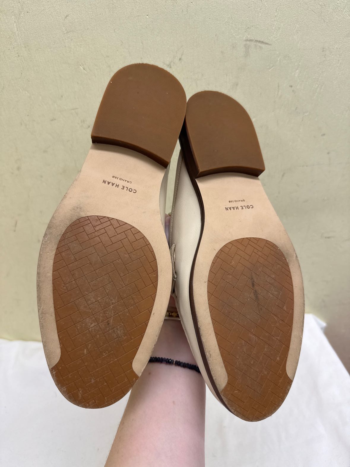 Cole Haan Women's Size 10 White Flats Shoes