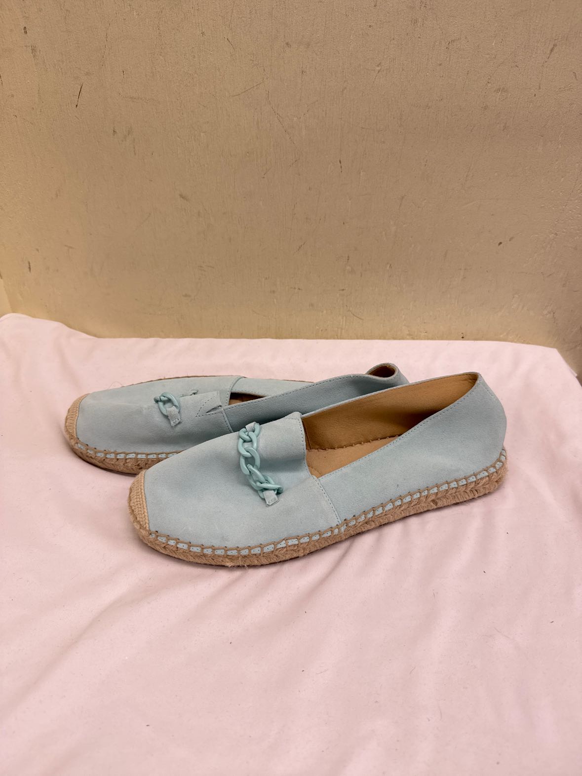 Talbots Women's Size 9-1/2 Light Blue Flats Shoes
