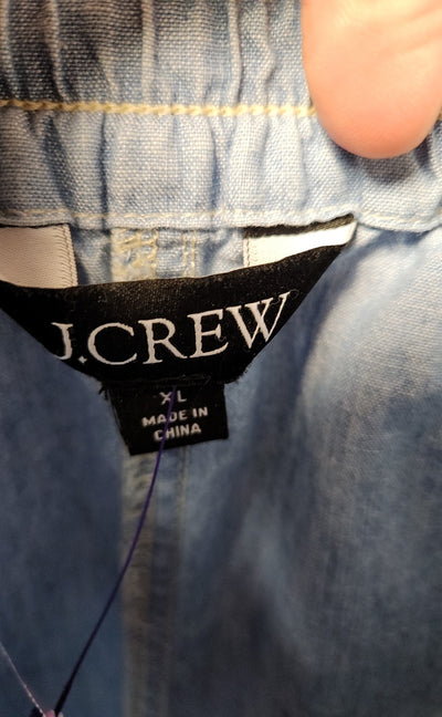 J Crew Women's Size XL Blue Skirt