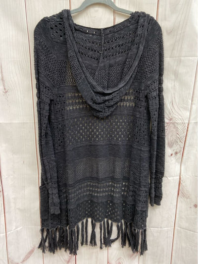 Mudd Women's Size M Gray Cardigan