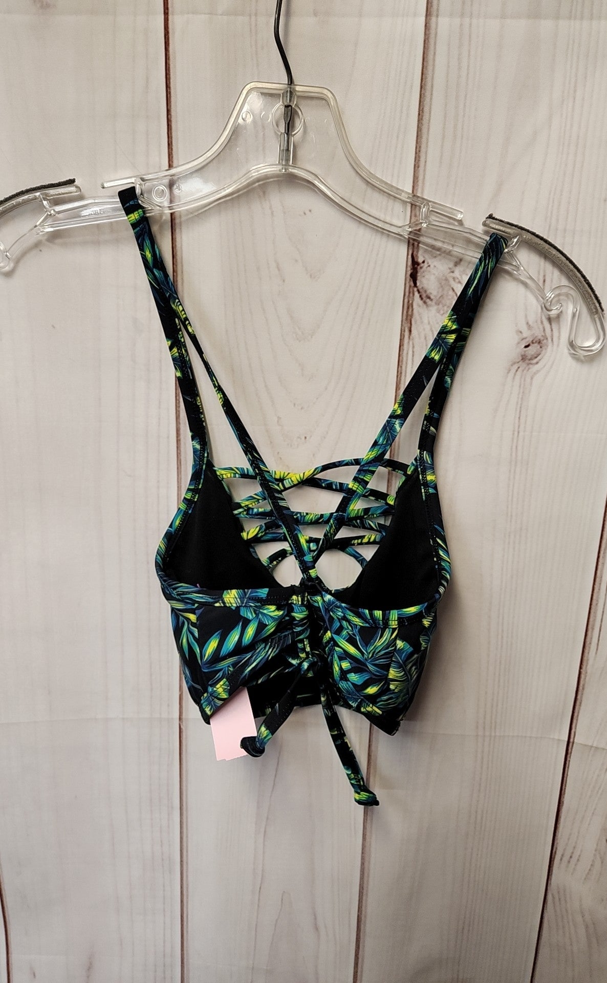 Cabana Del Sol Women's Size S Green Swim Top