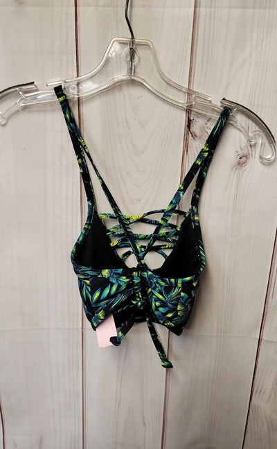 Cabana Del Sol Women's Size S Green Swim Top