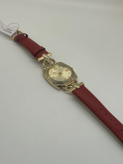 Isaac Mizrahi Live Gold Watch
