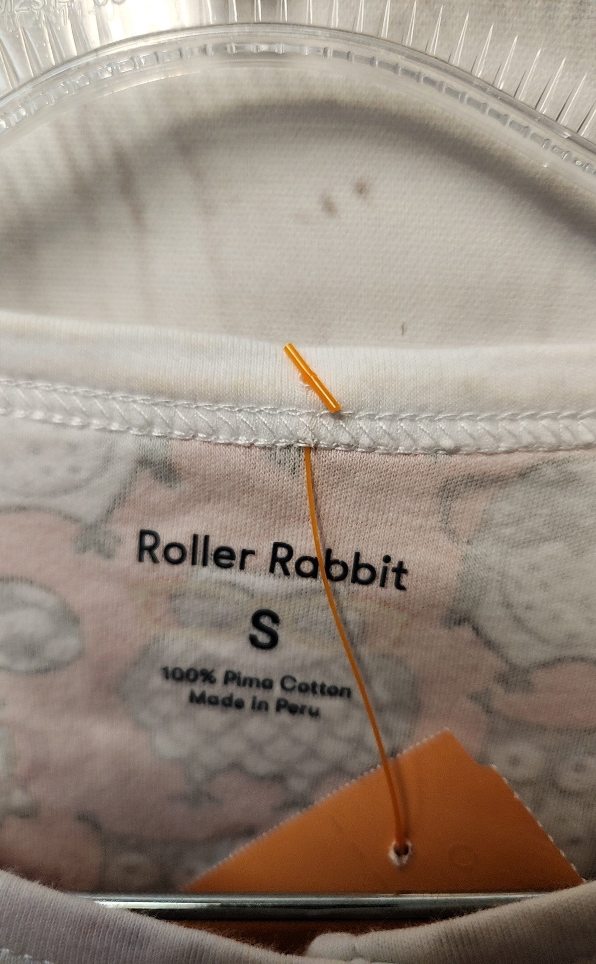 Roller Rabbit Women's Size S Fall Owl Halloween Orange Pajamas Top & Pants