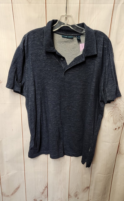 Perry Ellis Men's Size XL Navy Shirt
