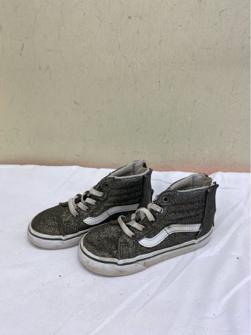 Vans Girl's Size 8-1/2 Gold Sneakers
