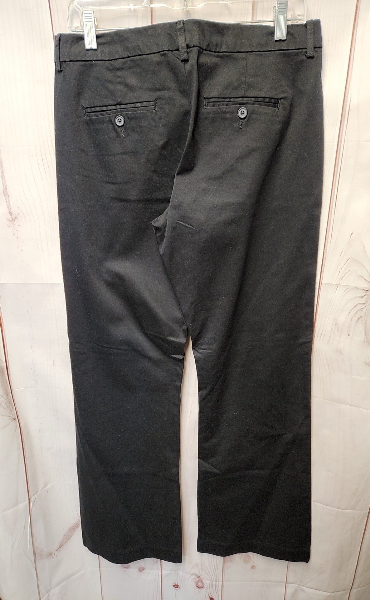 NWT Lee Women's Size 8 Black Pants Soft Flare Leg