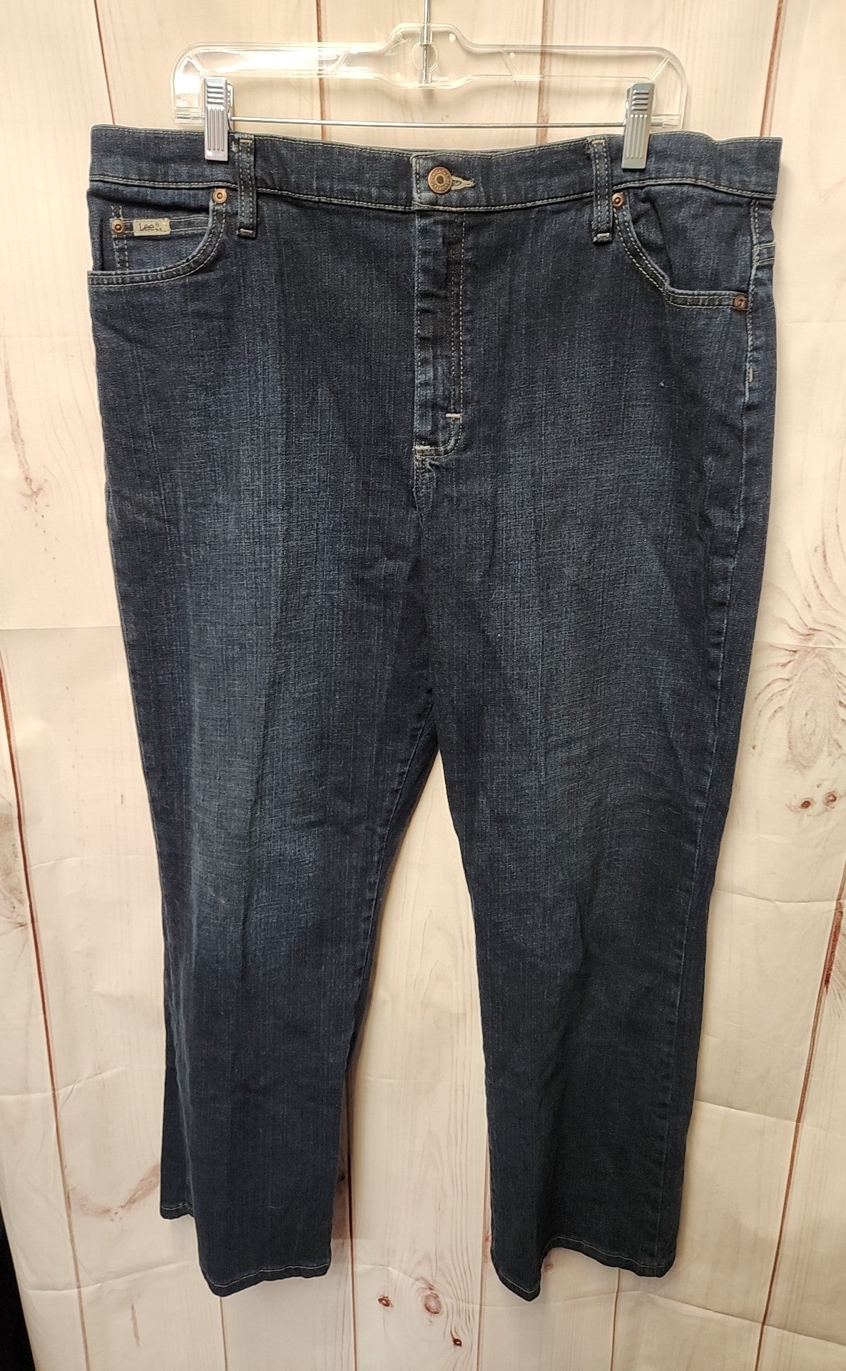 Lee Women's Size 34 (18/1X) Blue Jeans